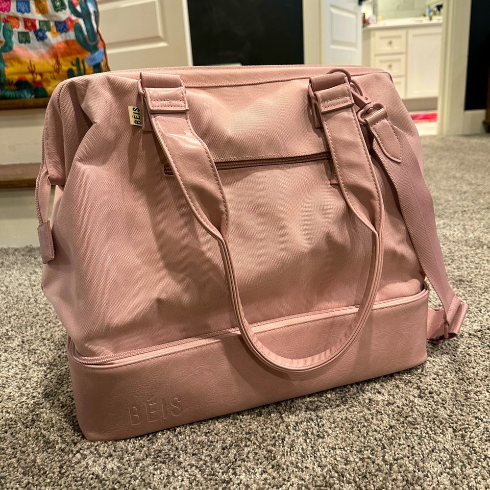 Beis Mini Weekender Atlas Pink